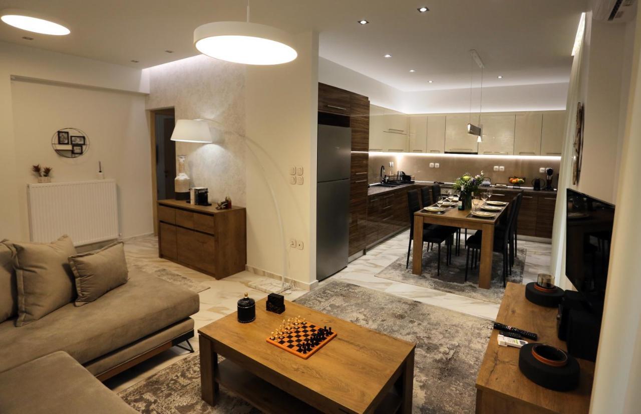 La Larissa Luxury Apartments Peneus Exterior foto